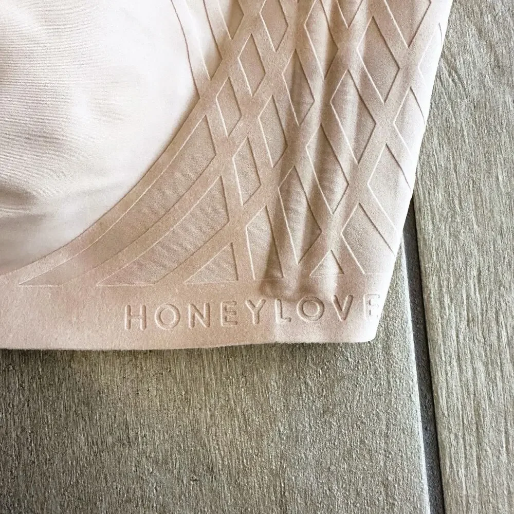 Honeylove Wireless Bra Size 2X Tan‎ Padded Adjustable Comfort